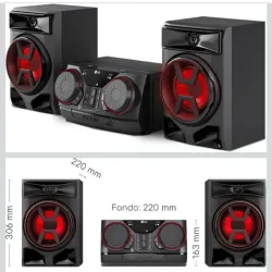 EQUIPO DE MÚSICA LG 300w