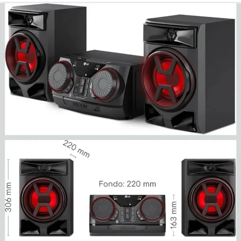 EQUIPO DE MÚSICA LG 300w