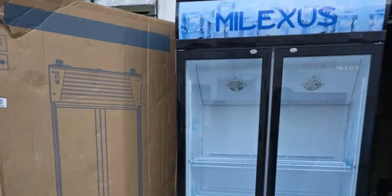 EXHIBIDORA VITRINA MILEXUS 20 PIES