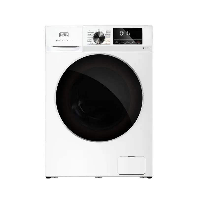 LAVADORA SECADORA AL VAPOR 2EN1 BLACK DECKER 12KG