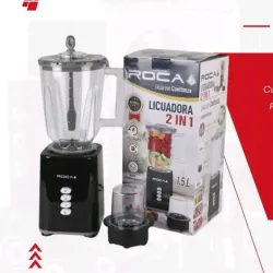 LICUADORA ROCA 2 EN 1 CON MOLEDOR DE ESPECIE 