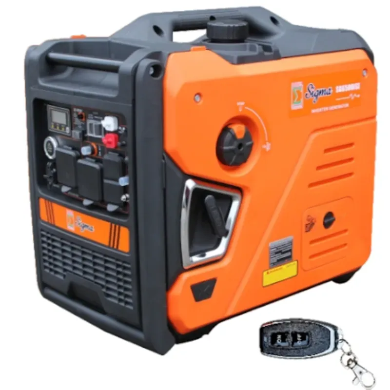 PLANTA ELÉCTRICA SUPER INVERTER SIGMA 6500W.