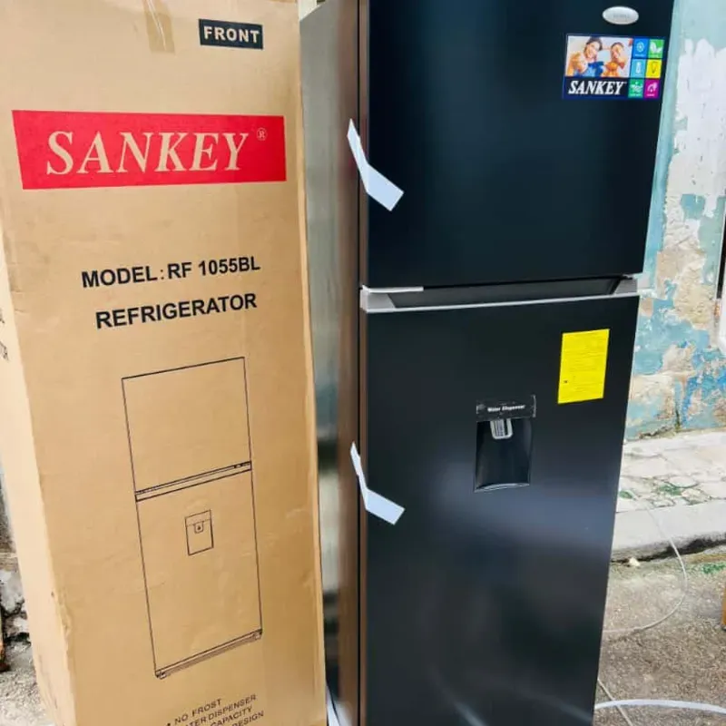 REFRIGERADOR SANKEY NEGRO 8.8 PIES