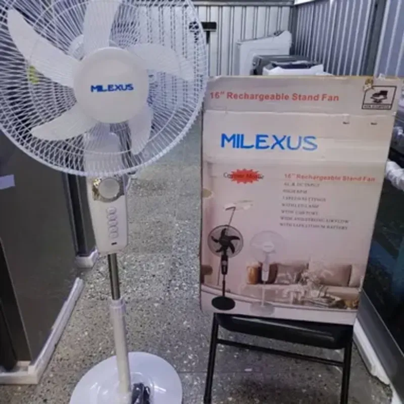 VENTILADOR RECARGABLE MILEXUS 16"