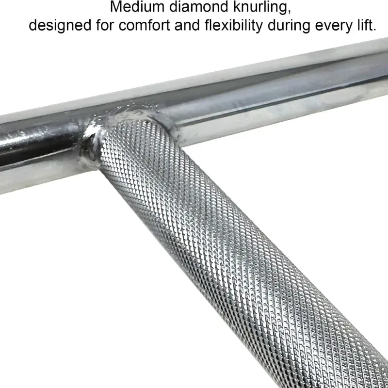 Barra Olímpica Romana (Hex Bar) – Acero Cromado | 50 mm