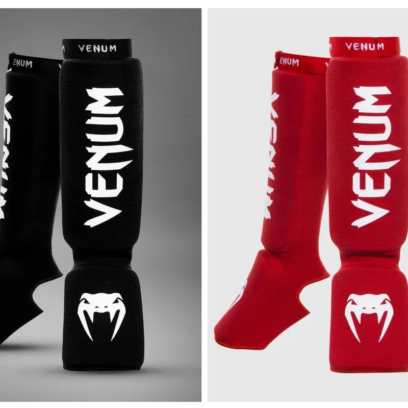 Espinilleras VENUM Kontact – Protección Profesional para Artes Marciales