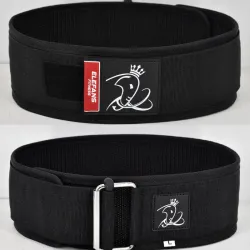 Faja de Levantamiento de Pesas Elefans Fitness WBS-RX1| Cinturón de Soporte Lumbar para Powerlifting, Cross Training, Gym y Fitness