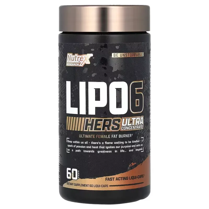 Lipo-6® Hers – Quemador de Grasa Avanzado para Mujeres