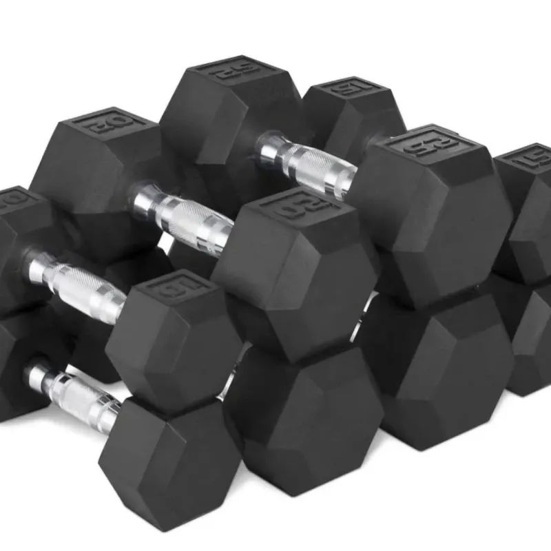 Mancuernas Hexagonales 15LB – Núcleo de Hierro con Recubrimiento de Goma.