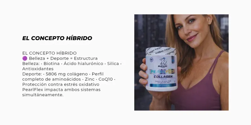PearlFlex® Péptidos de Colágeno Hidrolizado en Polvo – Soporte para Articulaciones, Piel, Cabello y Uñas – Fórmula Avanzada de Recuperación con Aminoácidos Esenciales – Suplemento Premium de Bienestar