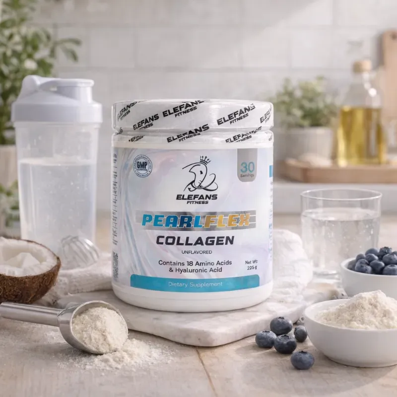 PearlFlex® Péptidos de Colágeno Hidrolizado en Polvo – Soporte para Articulaciones, Piel, Cabello y Uñas – Fórmula Avanzada de Recuperación con Aminoácidos Esenciales – Suplemento Premium de Bienestar
