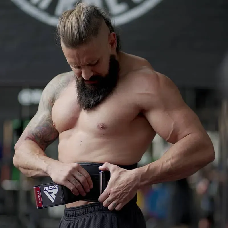 RDX X3 – Cinturón de Gimnasio para Levantamiento de Pesas de 6 Pulgadas