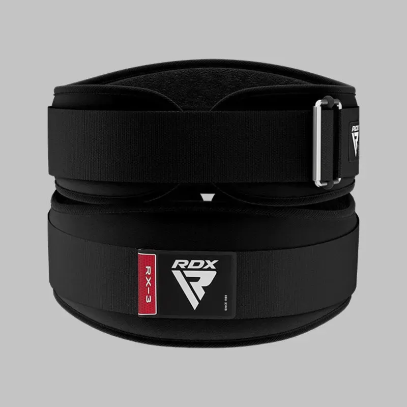 RDX X3 – Cinturón de Gimnasio para Levantamiento de Pesas de 6 Pulgadas
