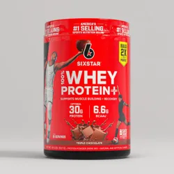 Six Star® 100% Whey Protein Plus – Proteína para Masa Muscular y Recuperación