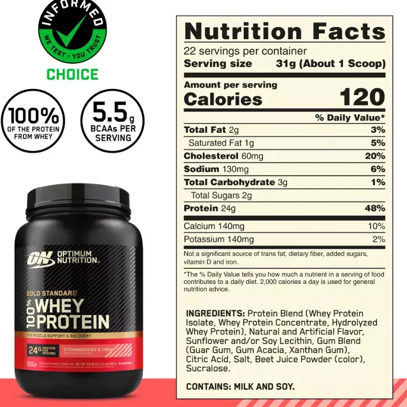 Whey Protein ON 1.5Lb