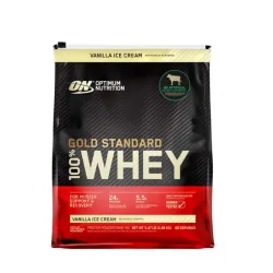 WHey Protein ON 80 Servicios 5,64Lb Sabores Chocolate y Vainilla.