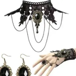 Set de Joyeria Vintage Gótico