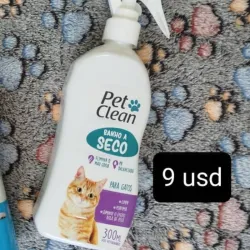 Baño en Seco para Gatos