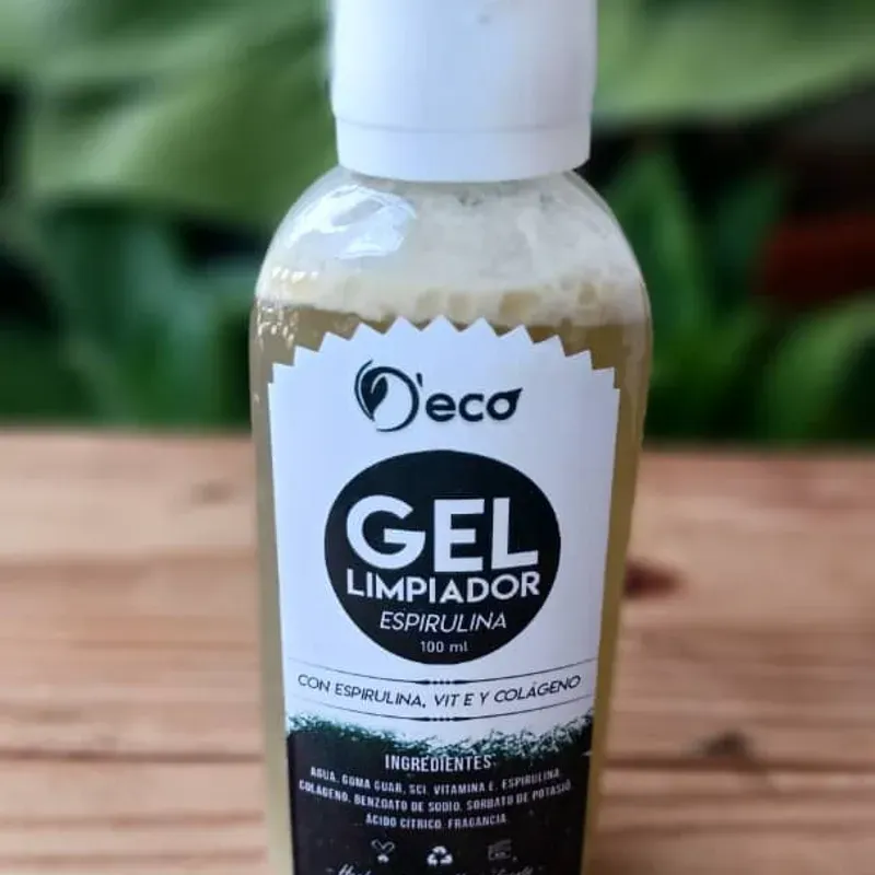 Gel Limpiador de Espirulina 