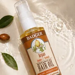 Aceite Capilar Nutritivo Argan, Jojoba & Baobab Badger – 59 ml