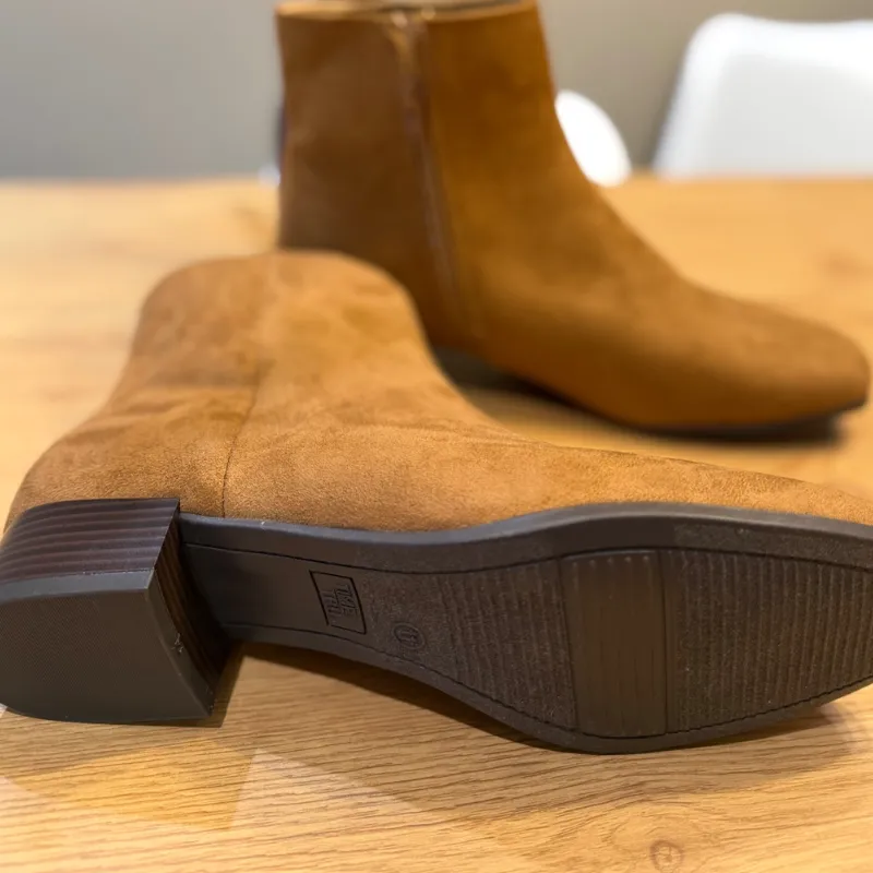 🤎 Botines Camel Clásicos
