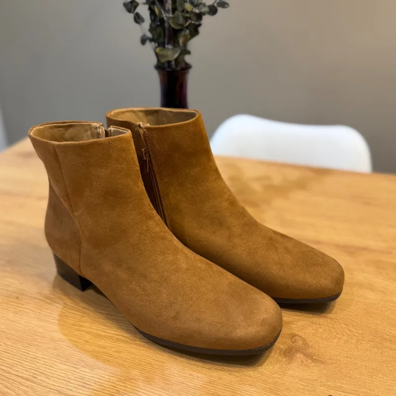 🤎 Botines Camel Clásicos