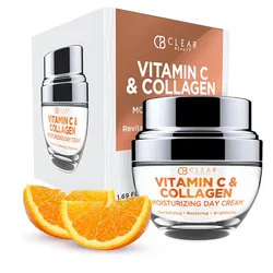 Clear Beauty Vitamin C & Collagen – Crema Hidratante de Día