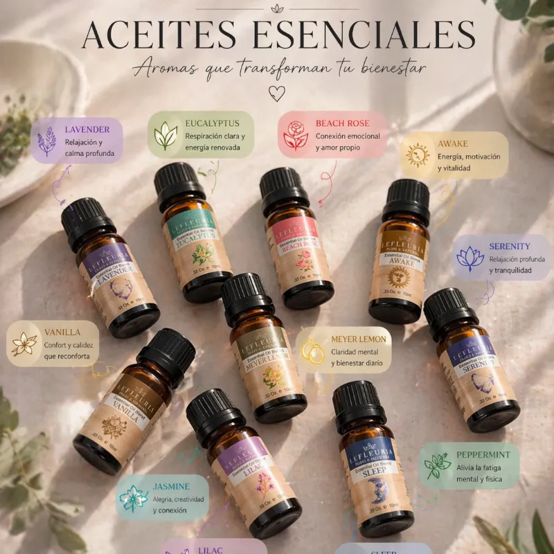 Colección Sensorial de Aceites Esenciales