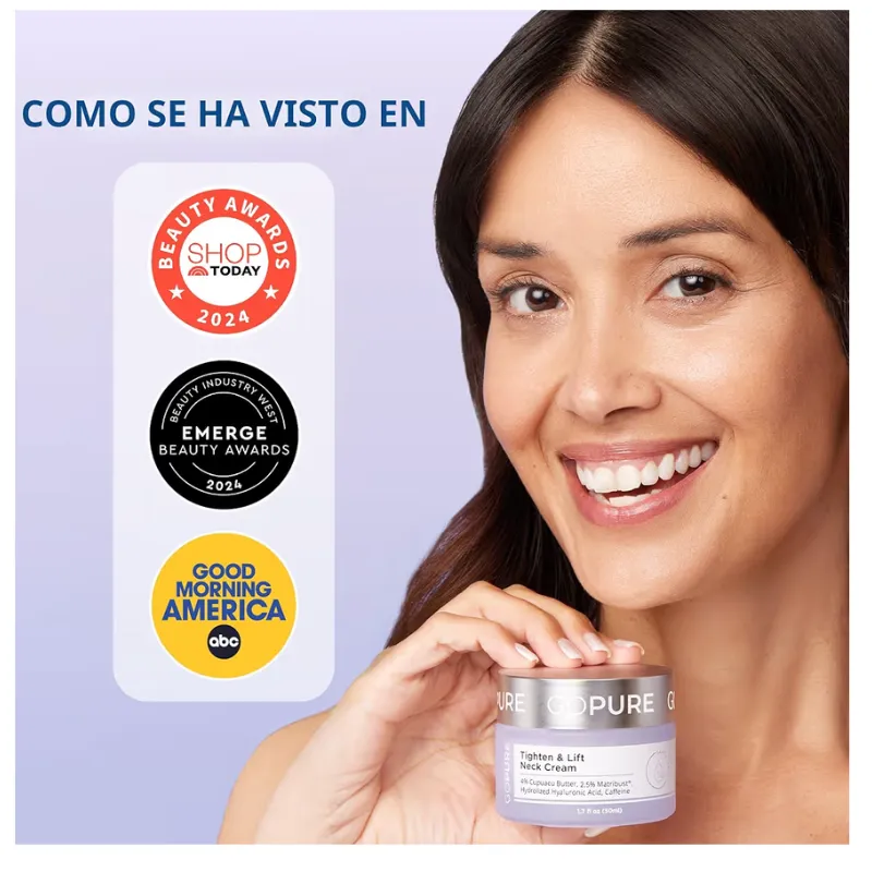 Crema Reafirmante para Cuello Gopure Tighten & Lift Neck Cream 50 mL