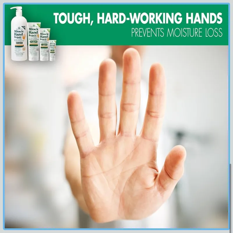 Crema Reparadora de Manos Miracle Hand Repair con Aloe