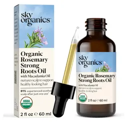 Cuidado capilar / tratamiento fortalecedor  Nombre del producto  Sky Organics Organic Rosemary Strong Roots Oil – 60 ml (2 fl oz)