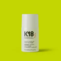 Dúo Reparador Molecular K18 Biomimetic Hairscience (Aceite + Mascarilla Leave-In) – 10 ml / 15 ml