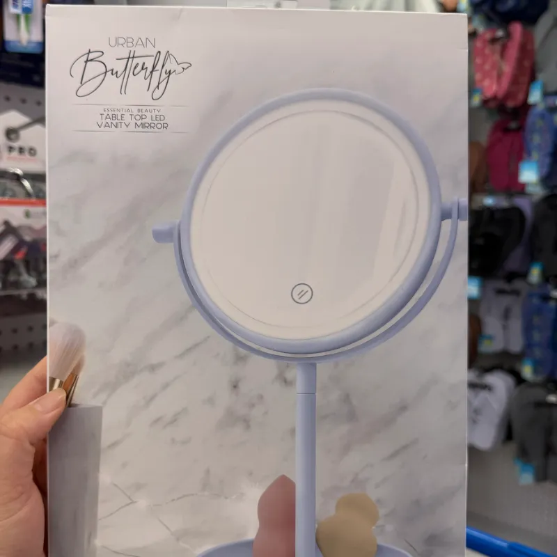 Espejo LED con Base Organizadora (Joyero)