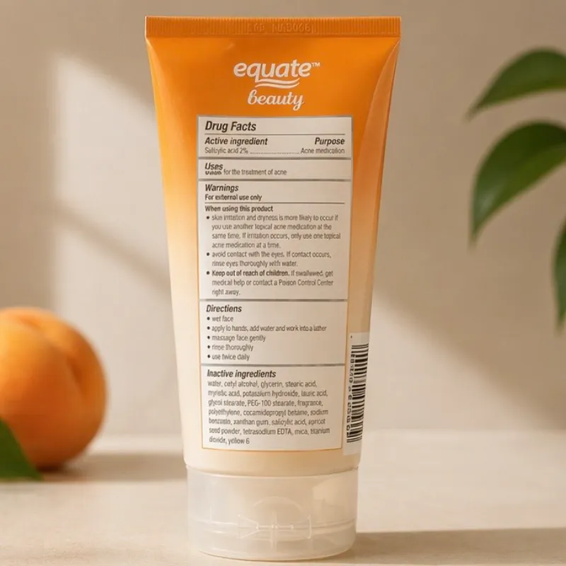 Limpiador Exfoliante Medicado Apricot Cleanser 2% Ácido Salicílico