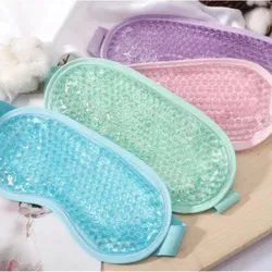 Máscara ocular con perlas de gel refrescante