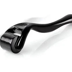 Rodillo Derma de Titanio 540 Microagujas, Barba y Cuero Cabelludo