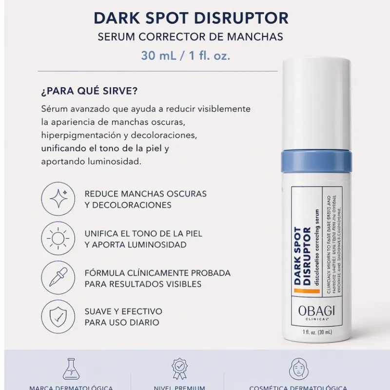 Sérum Corrector de Manchas Dark Spot Disruptor