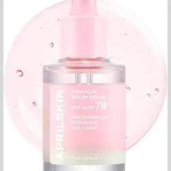 Sérum Facial Pink Aloe Mucin Aprilskin – 30 ml