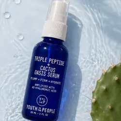 Sérum Reafirmante Triple Péptido + Cactus Oasis – Youth To The People (30 ml)