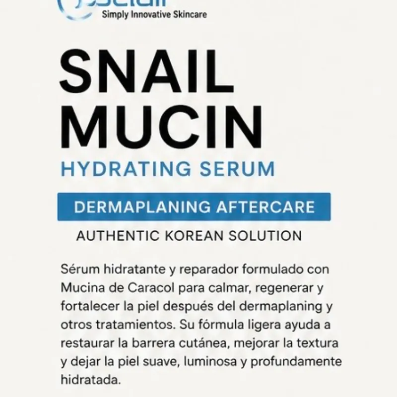 Sérum Reparador de Mucina de Caracol – Snail Mucin Hydrating Serum (100 ml)