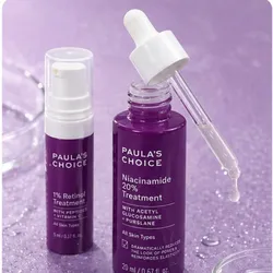 Sérum Tratamiento Niacinamida 20% + Retinol 1% Paula’s Choice (Dúo) 20 ml + 5 ml