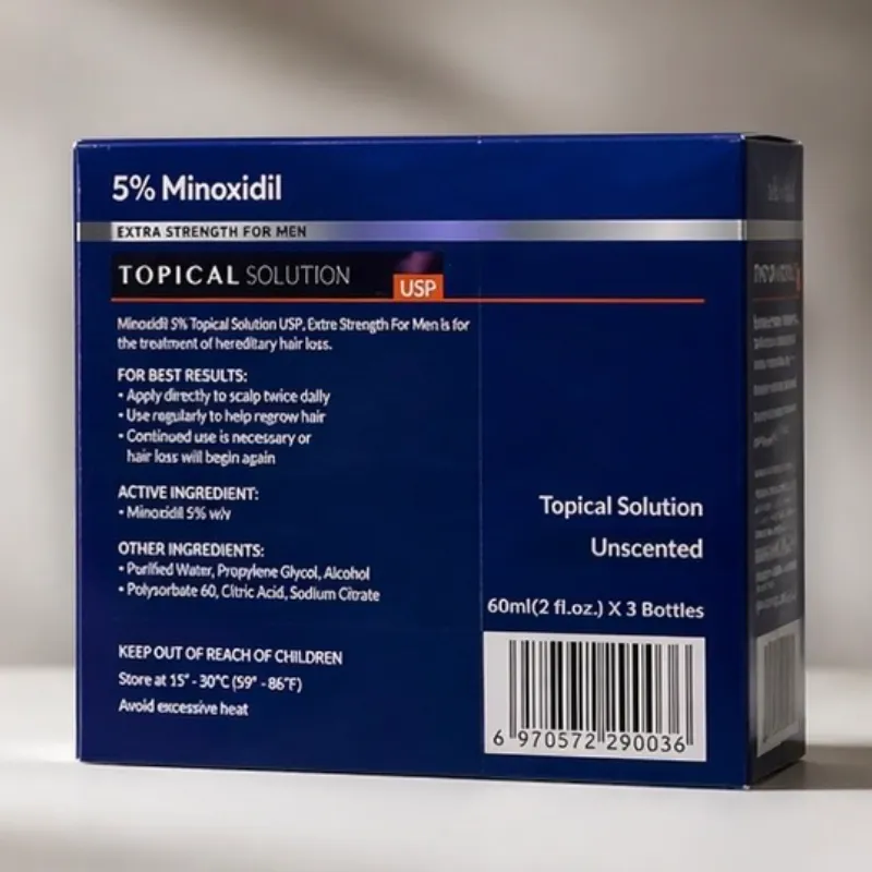 Solución tópica de Minoxidil 5%