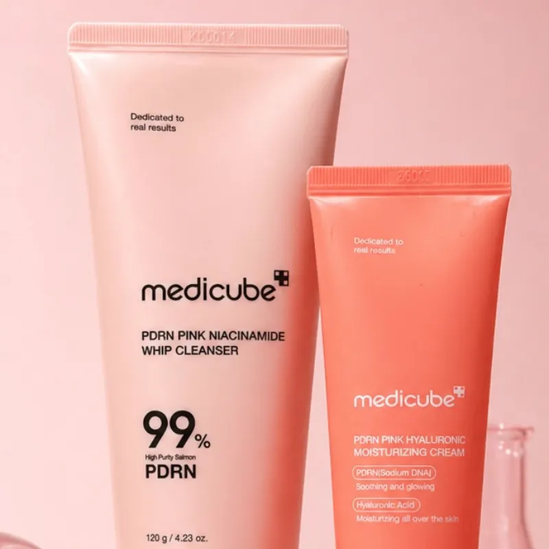 Tratamiento Limpiador e Hidratante Pink Repair PDRN Medicube
