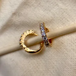 Argollas con piedras