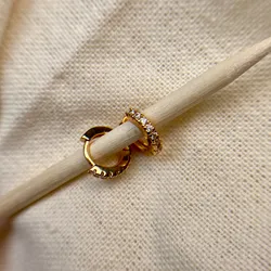 Argollas mini con piedras