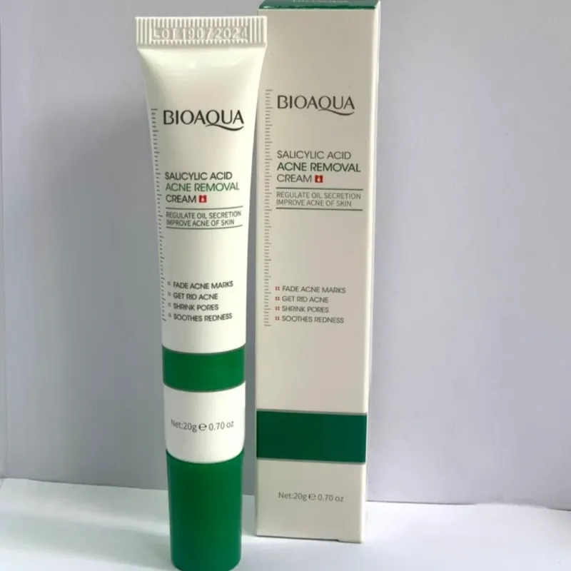 Crema Antiacné de Ácido Salicílico BIOAQUA ✨️