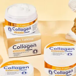 Crema hidratante con función blanqueadora de Colágeno