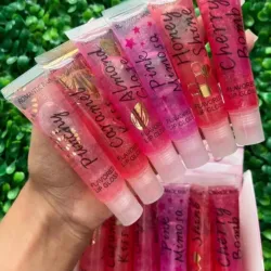 Lip gloss con glitter