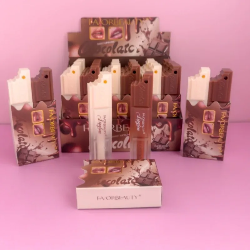 Lip gloss de chocolate 🍫