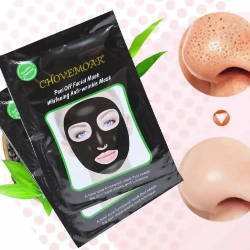 Mascarilla peel-off de carbón activado